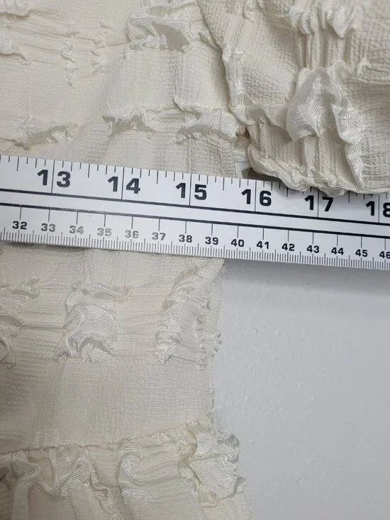 Idem Ditto Textured Romantic Bow Tie Cute Artsy School Girl size medium - Picture 5 of 6